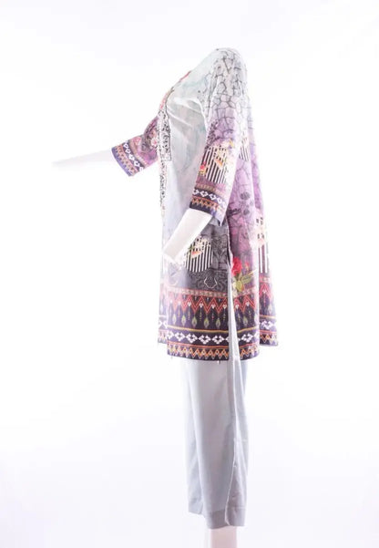 IshDeena Embroidered Indian Pakistani Dresses for Women - Wool Shawl Three Piece Set - IshDeena