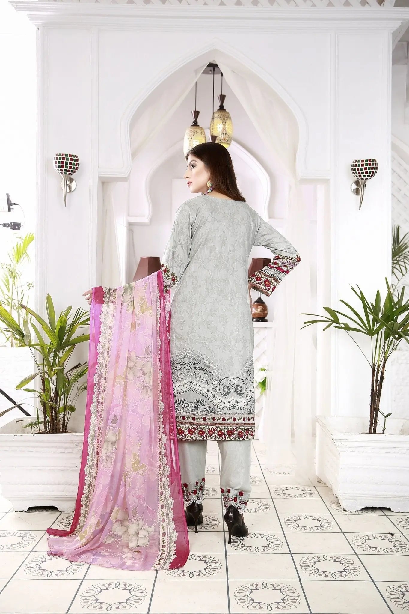 IshDeena Indian Dresses for Women Party Wear Pakistani Salwar Kameez Suit Ready to Wear - IshDeena