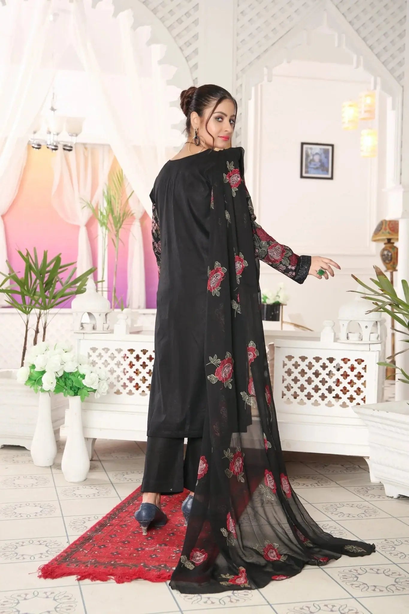 IshDeena Indian Dresses for Women Party Wear Pakistani Salwar Kameez Suit Ready to Wear - IshDeena