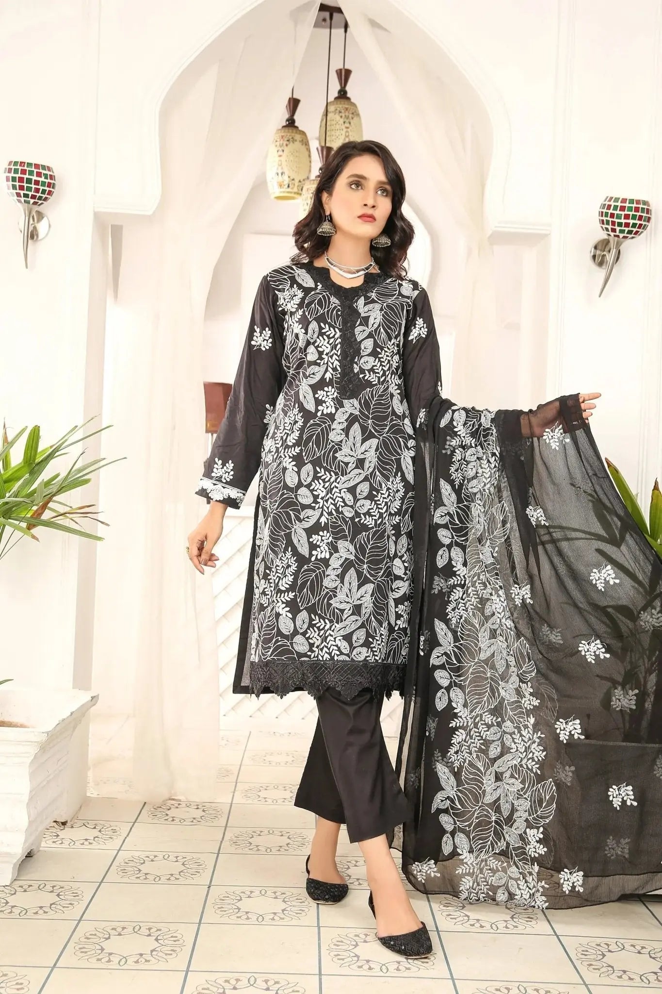 IshDeena Indian Dresses for Women Party Wear Pakistani Salwar Kameez Suit Ready to Wear - IshDeena