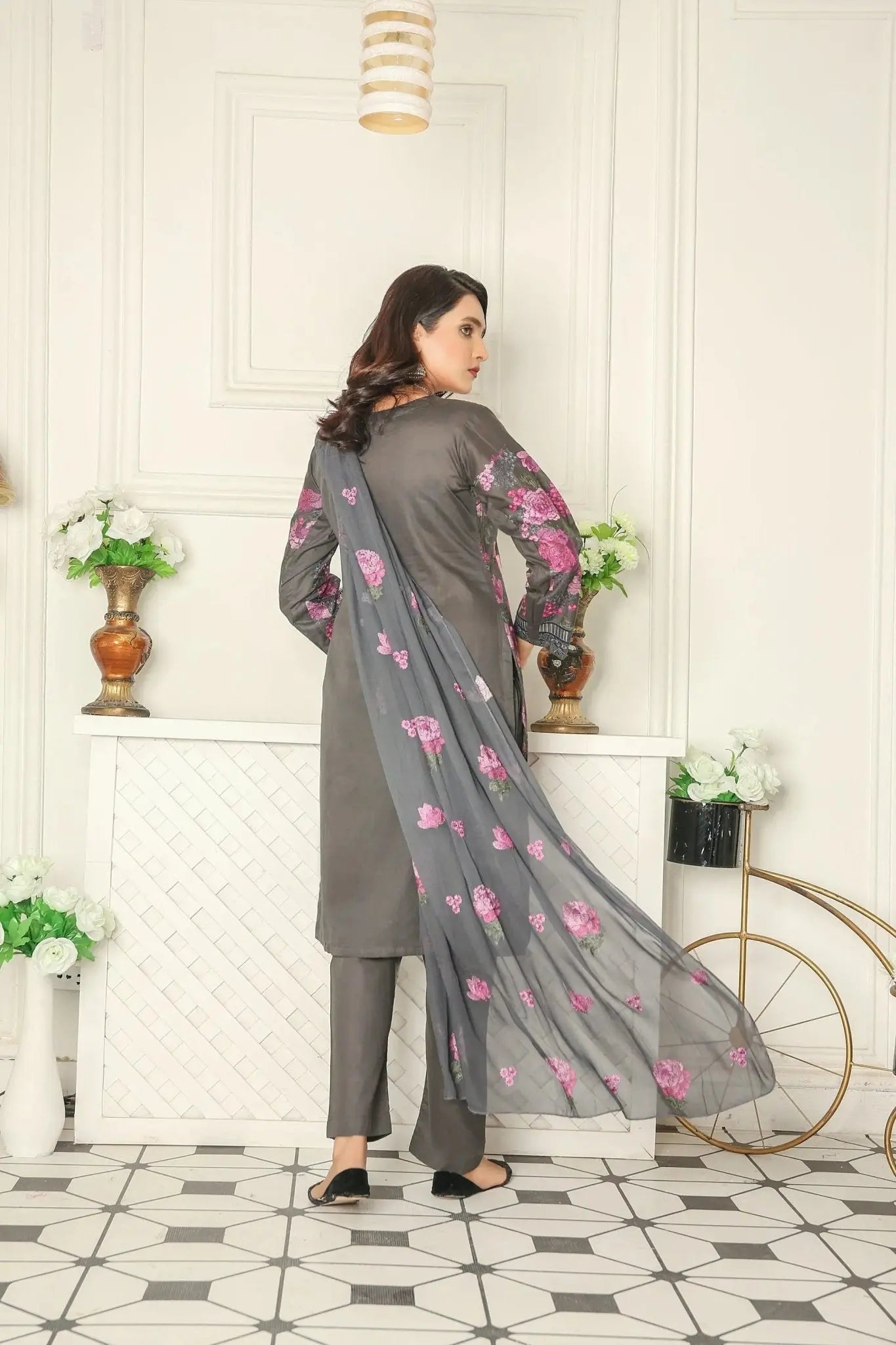 IshDeena Indian Dresses for Women Party Wear Pakistani Salwar Kameez Suit Ready to Wear - IshDeena