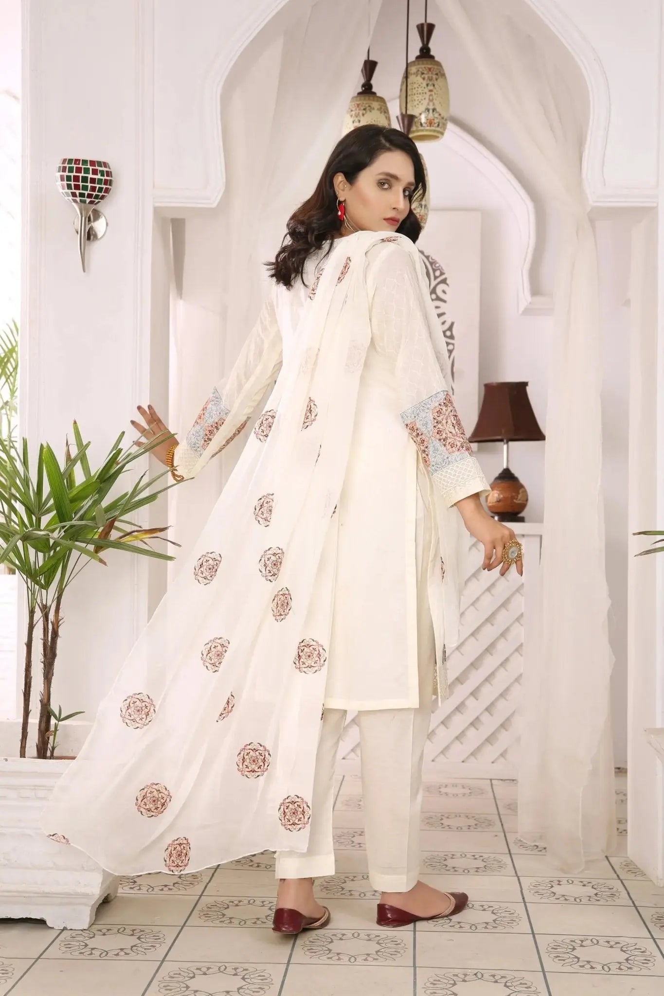 IshDeena Indian Dresses for Women Party Wear Pakistani Salwar Kameez Suit Ready to Wear - IshDeena