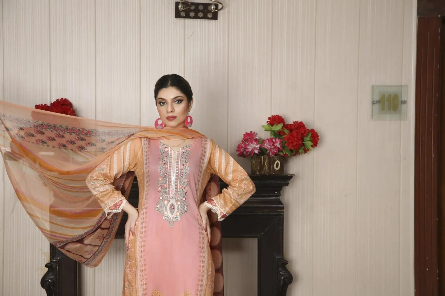 IshDeena Indian Dresses for Women Party Wear Pakistani Salwar Kameez Suit Ready to Wear - IshDeena