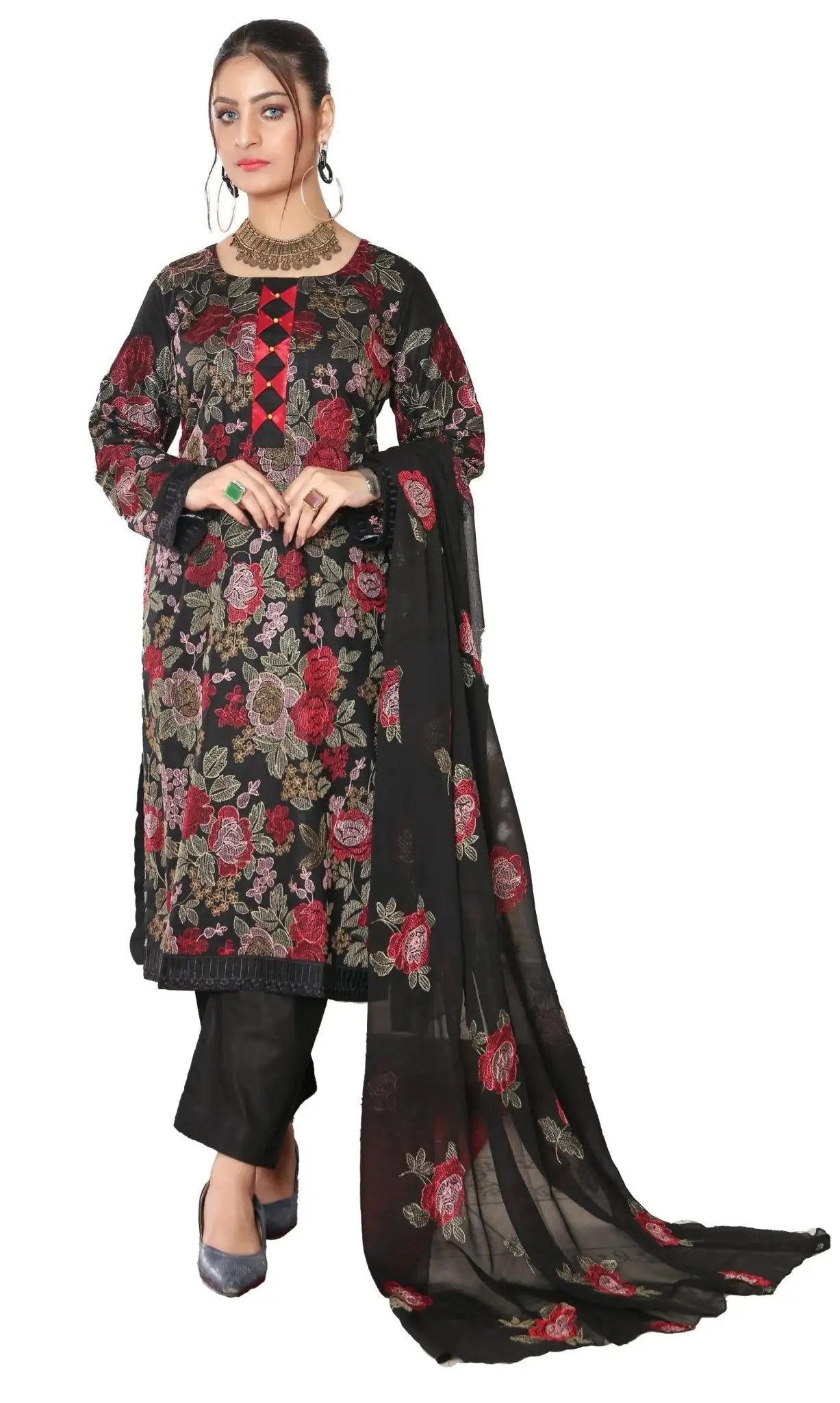 IshDeena Indian Dresses for Women Party Wear Pakistani Salwar Kameez Suit Ready to Wear - IshDeena