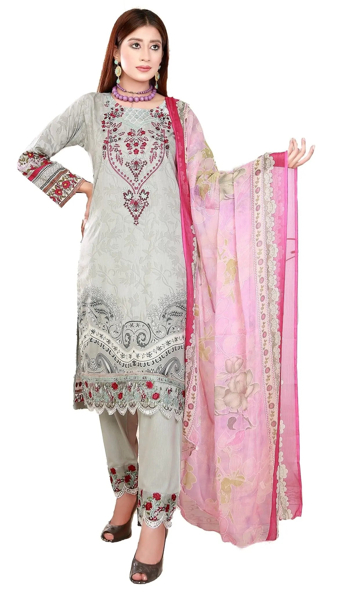 IshDeena Indian Dresses for Women Party Wear Pakistani Salwar Kameez Suit Ready to Wear - IshDeena