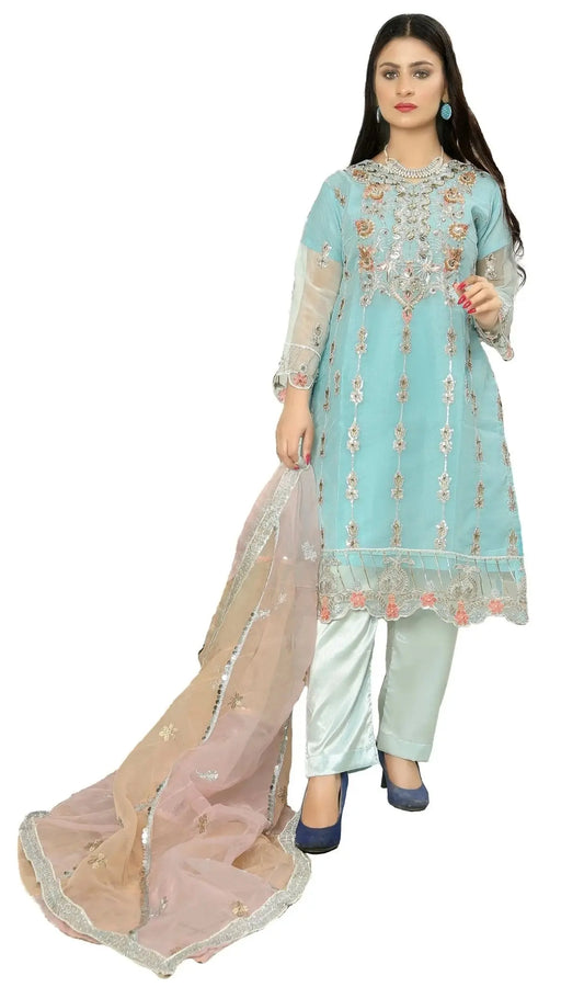 IshDeena Indian Dresses for Women Party Wear Suits Pakistani Formal Wedding Outfits - IshDeena