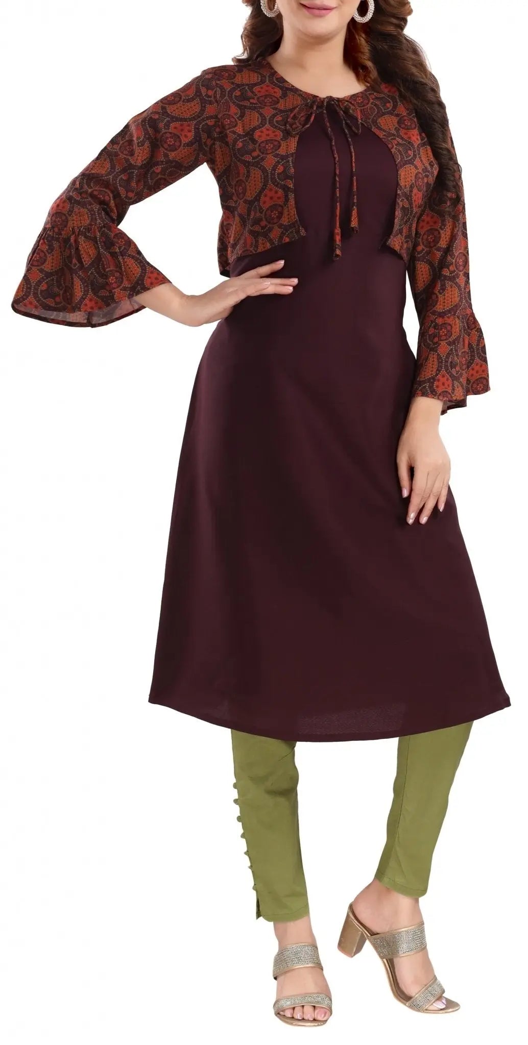 IshDeena Indian Kurtis for Women Indian Style Cotton Tunics Womens Tops Kurta & Peplum - IshDeena