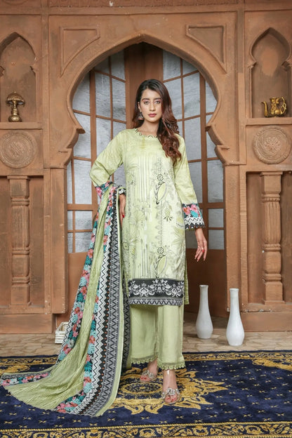 IshDeena Pakistani Lawn Salwar Kameez Indian Dresses for Women Ready to Wear Printed - IshDeena