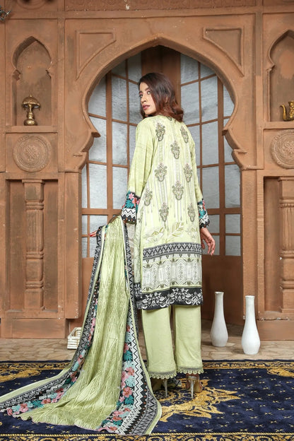 IshDeena Pakistani Lawn Salwar Kameez Indian Dresses for Women Ready to Wear Printed - IshDeena