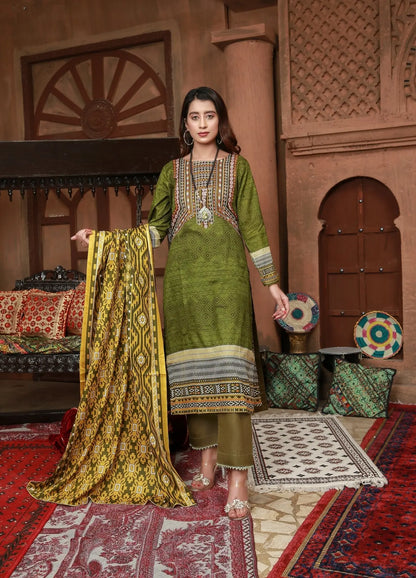 IshDeena Pakistani Lawn Salwar Kameez Indian Dresses for Women Ready to Wear Printed - IshDeena