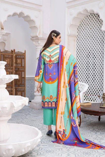 IshDeena Pakistani Linen Salwar Kameez Indian Dresses for Women Ready to Wear 3 Pieces - IshDeena