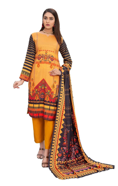 IshDeena Pakistani Linen Salwar Kameez Indian Dresses for Women Ready to Wear 3 Pieces - IshDeena