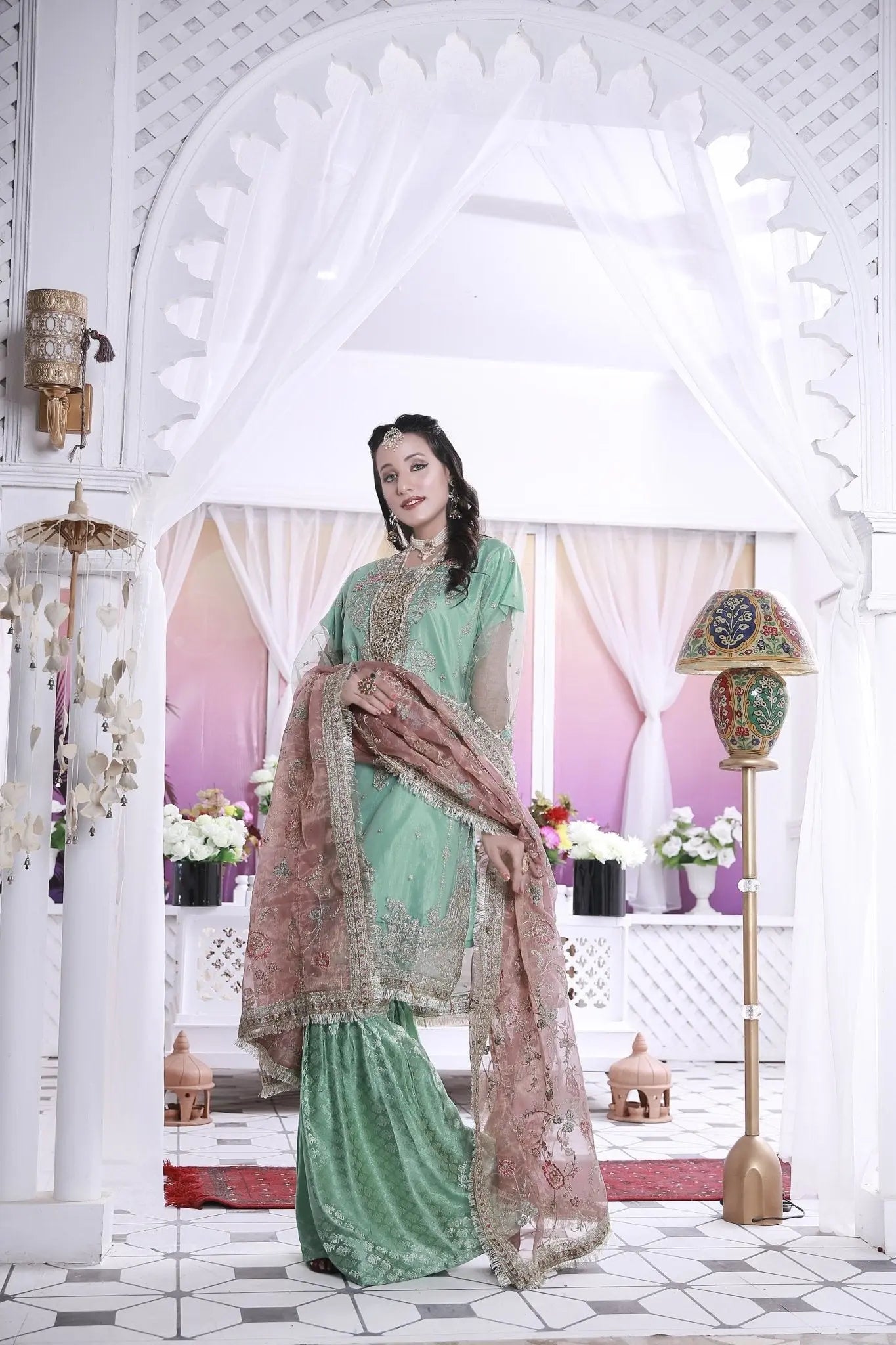 IshDeena Party Wear Formal Outfits Indian Pakistani Wedding Dresses for Women Designer - IshDeena