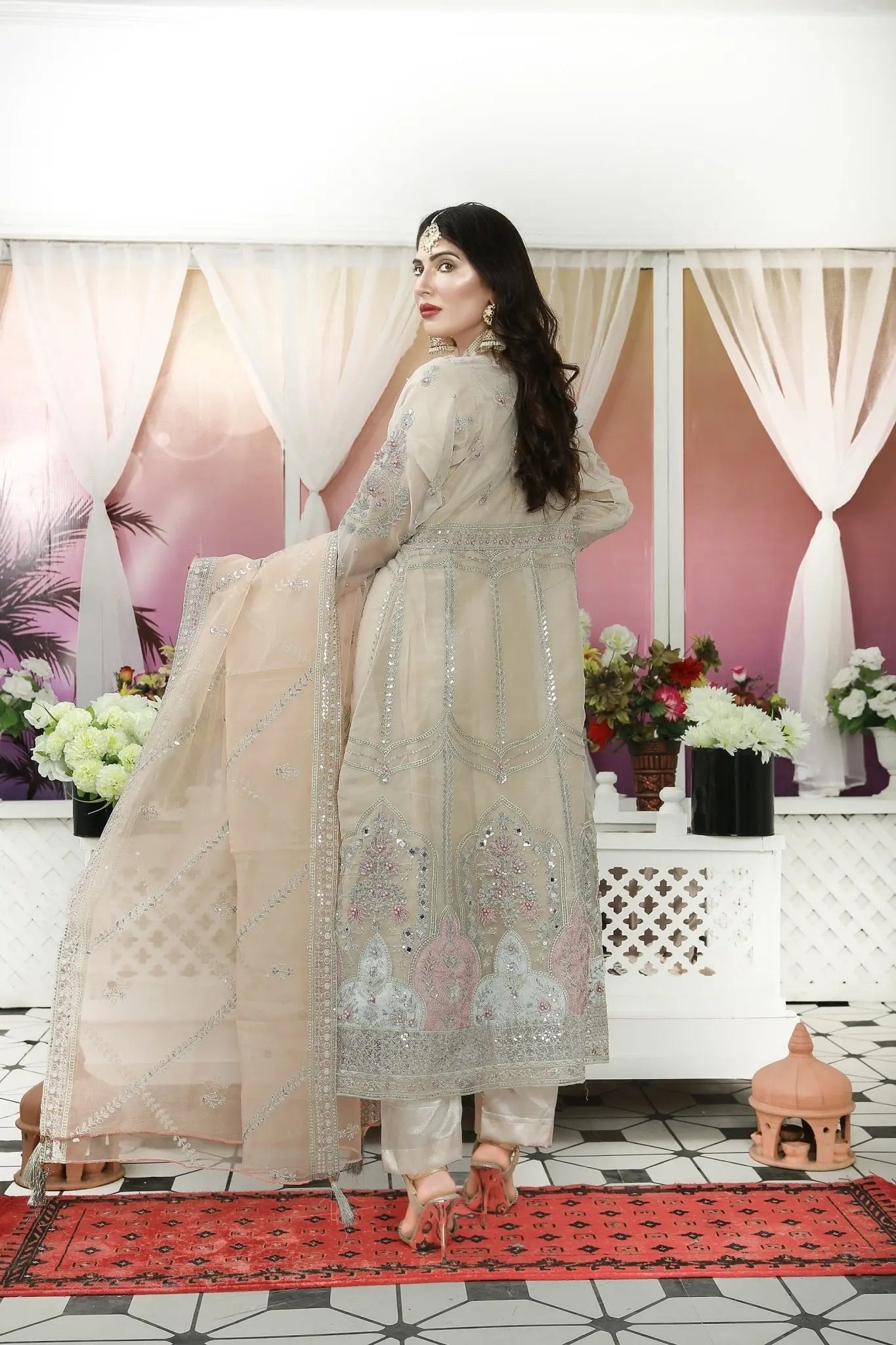 IshDeena Party Wear Formal Outfits Indian Pakistani Wedding Dresses for Women Designer - IshDeena