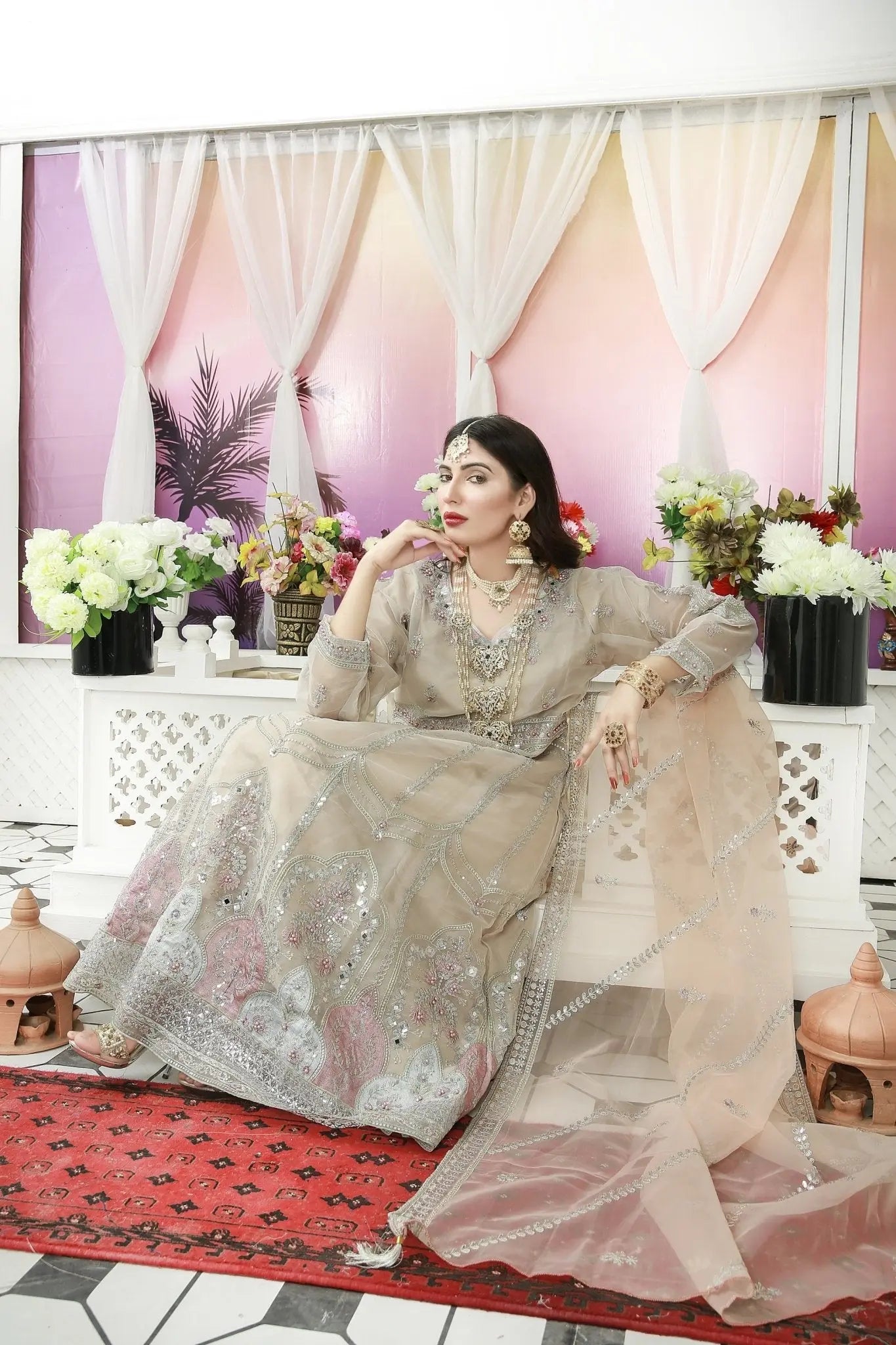 IshDeena Party Wear Formal Outfits Indian Pakistani Wedding Dresses for Women Designer - IshDeena