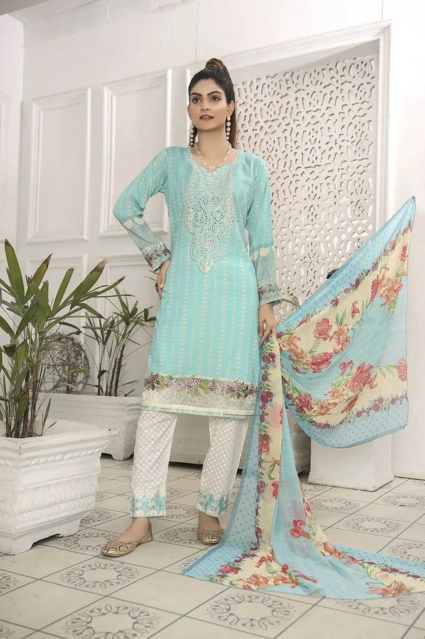 IshDeena Salwar Kameez Suit Women Ready to Wear Indian Dresses for Women Party Wear 2023 - IshDeena