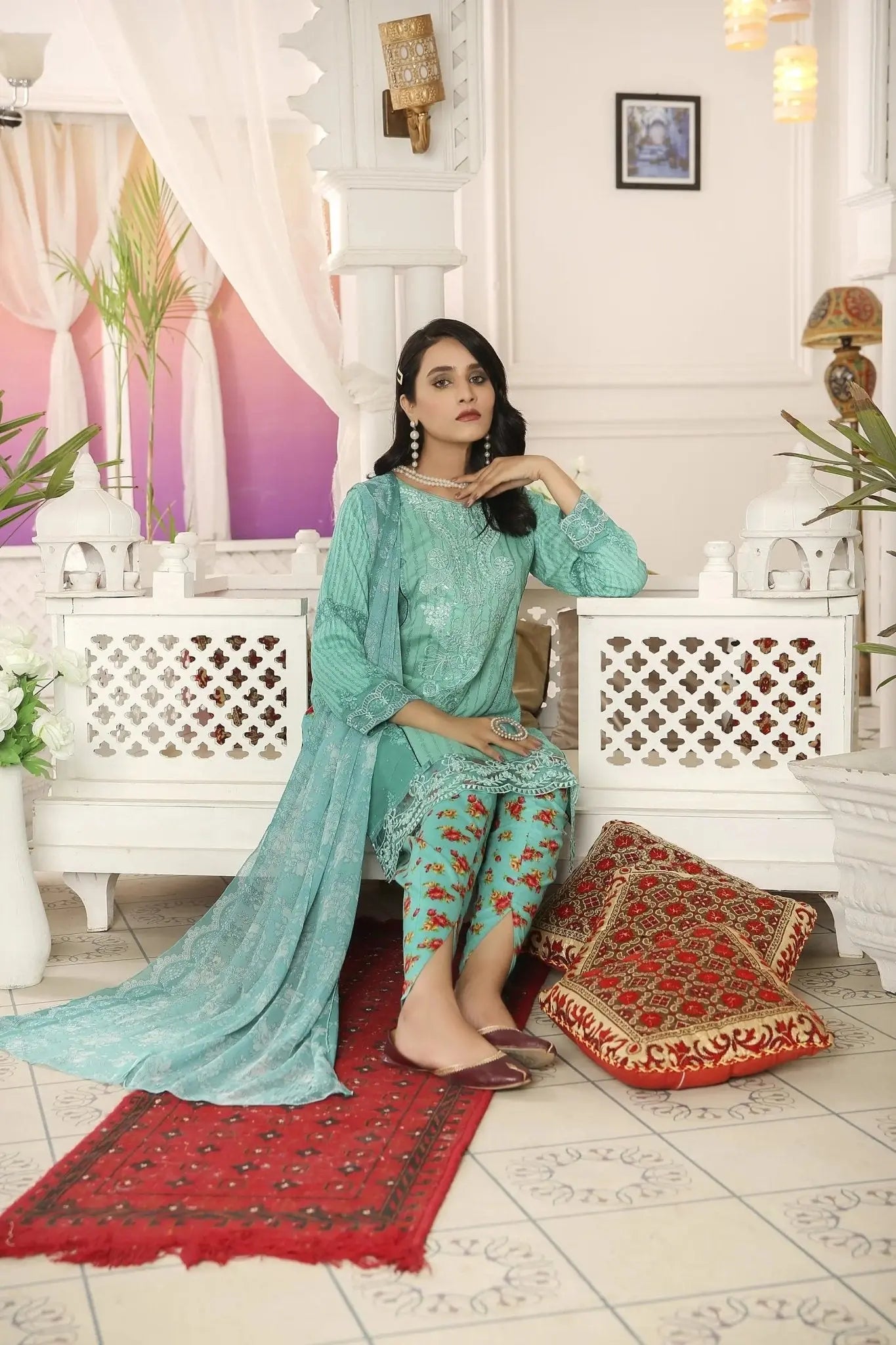 IshDeena Salwar Kameez Suit Women Ready to Wear Indian Dresses for Women Party Wear 2023 - IshDeena