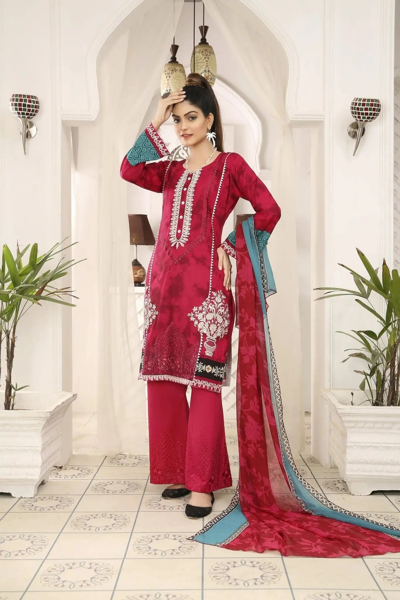 IshDeena Salwar Kameez Suit Women Ready to Wear Indian Dresses for Women Party Wear 2023 - IshDeena