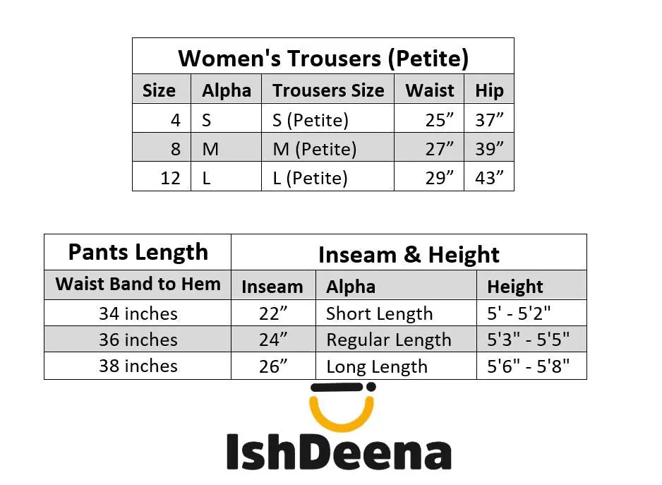 IshDeena White Cotton Trousers with Beautiful Lace Designs for Women - Stylish & Comfortable Pants for Office &Travel - IshDeena