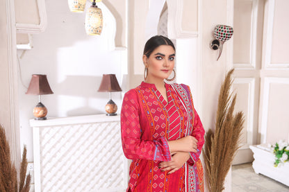 IshDeena Indian Dresses for Women Eid Wear Pakistani Salwar Kameez Suit Ready to Wear Cotton (M-3XL) New 2025V18AZ0523S1ID8