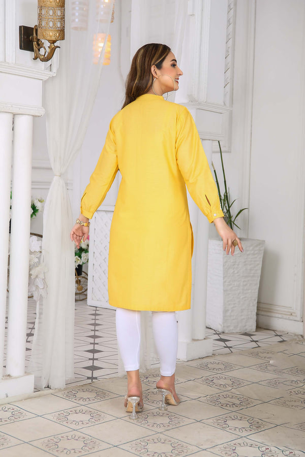 Kurtis for Women Cotton Doriya Lace Work | Buy Online USA – IshDeena