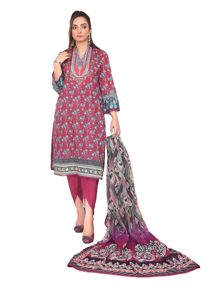 IshDeena Indian Dresses for Women Eid Wear Pakistani Salwar Kameez Suit Ready to Wear Cotton (M-3XL) New 2025V18AZ0523S1ID7