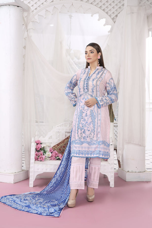 IshDeena Indian Dresses for Women Eid Wear Pakistani Salwar Kameez Suit Ready to Wear Cotton (M-3XL) New 2025V18AZ0523S1ID4