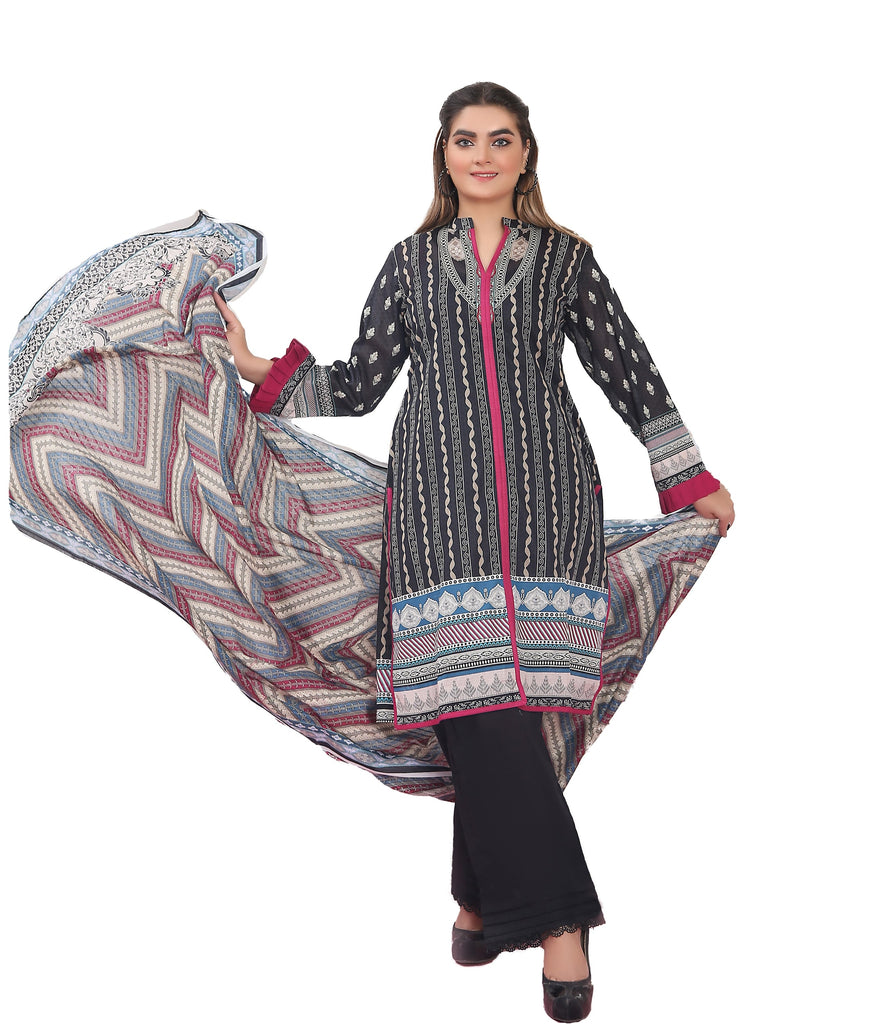 IshDeena Indian Dresses for Women Eid Wear Pakistani Salwar Kameez Suit Ready to Wear Cotton (M-3XL) New 2025V18AZ0523S1ID10