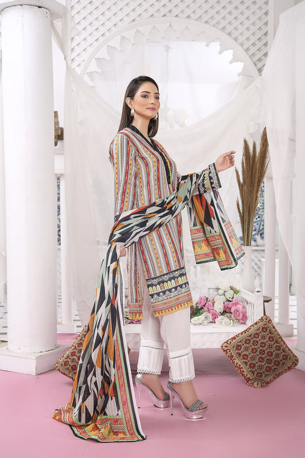 IshDeena Indian Dresses for Women Eid Wear Pakistani Salwar Kameez Suit Ready to Wear Cotton (M-3XL) New 2025V18AZ0523S1ID2