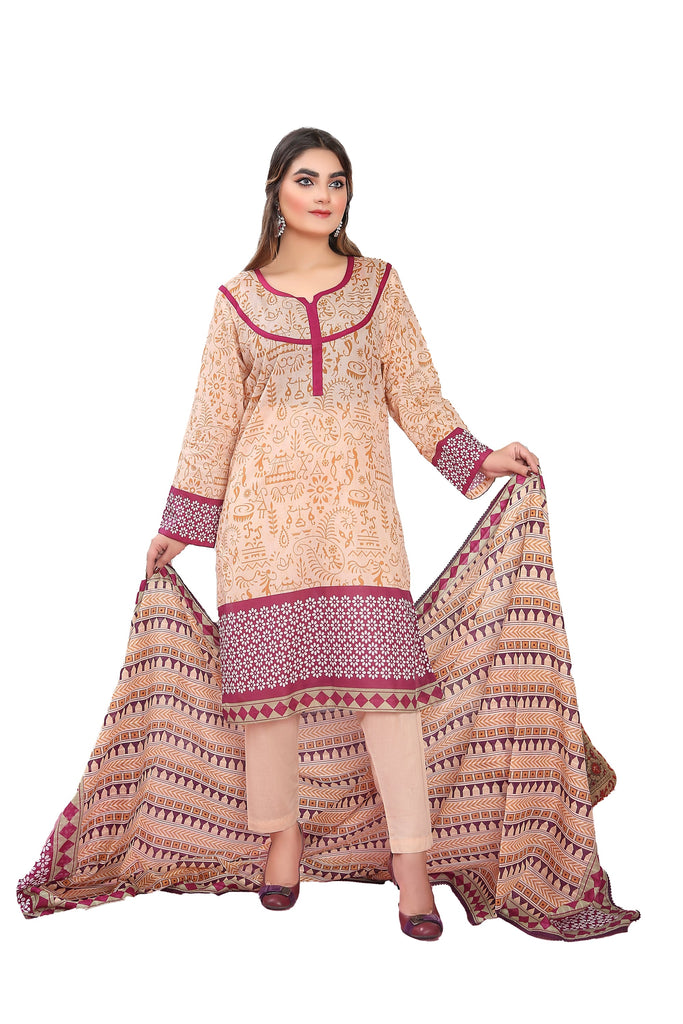 IshDeena Indian Dresses for Women Eid Wear Pakistani Salwar Kameez Suit Ready to Wear Cotton (M-3XL) New 2025V18AZ0523S1ID3