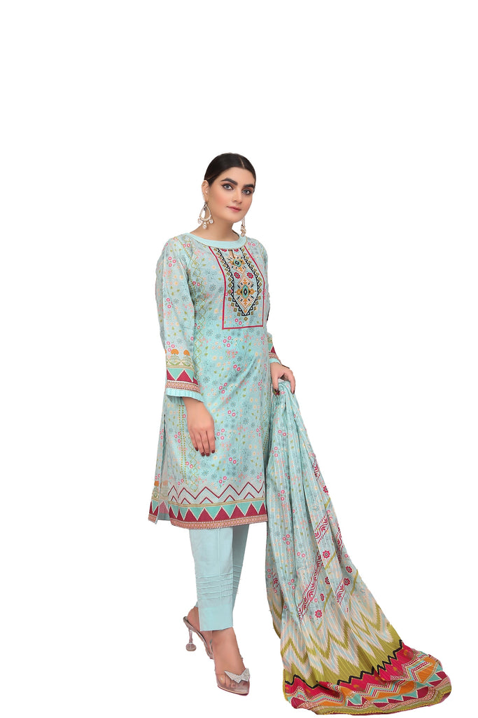 IshDeena Indian Dresses for Women Eid Wear Pakistani Salwar Kameez Suit Ready to Wear Cotton (M-3XL) New 2025V18AZ0523S1ID13