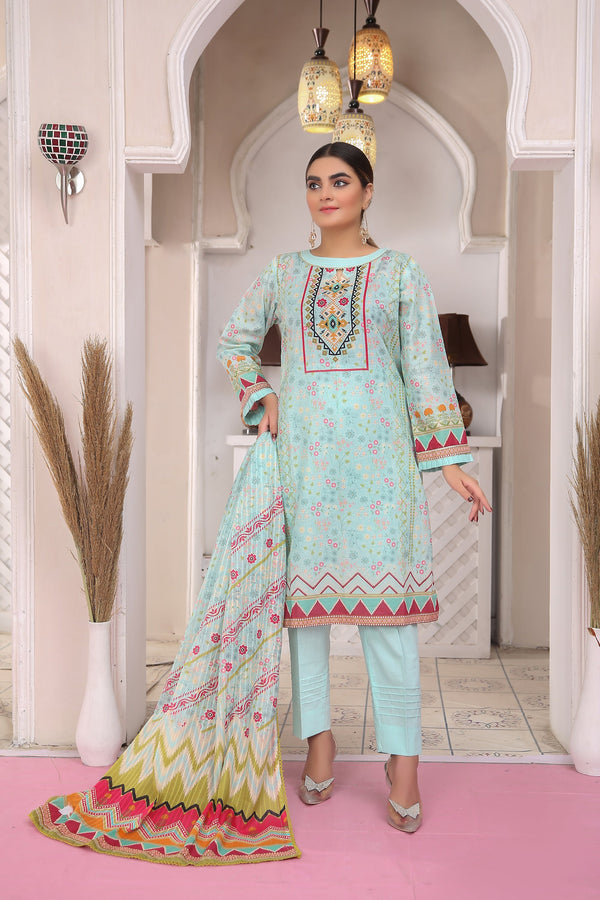 IshDeena Indian Dresses for Women Eid Wear Pakistani Salwar Kameez Suit Ready to Wear Cotton (M-3XL) New 2025V18AZ0523S1ID13