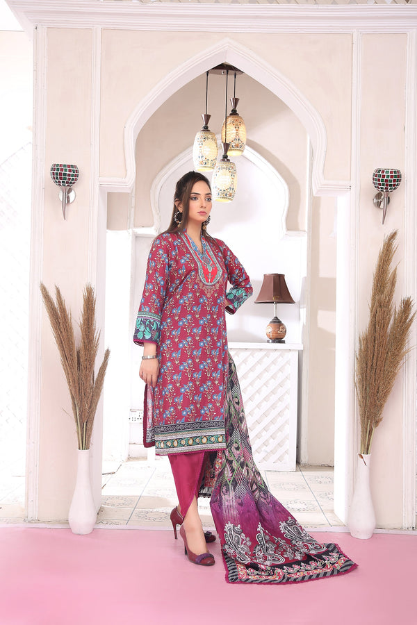 IshDeena Indian Dresses for Women Eid Wear Pakistani Salwar Kameez Suit Ready to Wear Cotton (M-3XL) New 2025V18AZ0523S1ID7