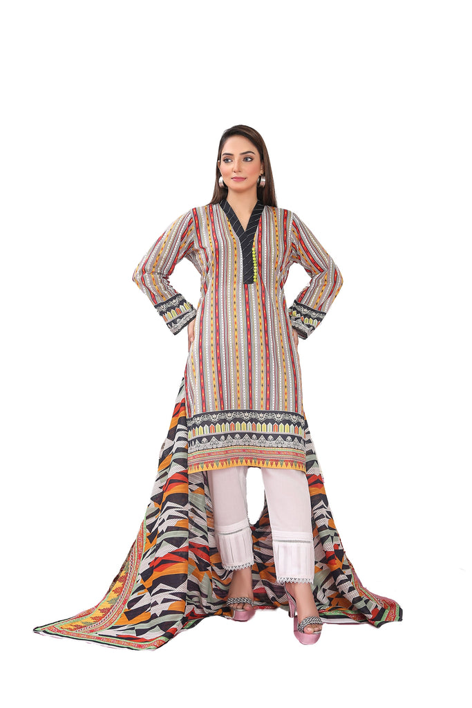 IshDeena Indian Dresses for Women Eid Wear Pakistani Salwar Kameez Suit Ready to Wear Cotton (M-3XL) New 2025V18AZ0523S1ID2