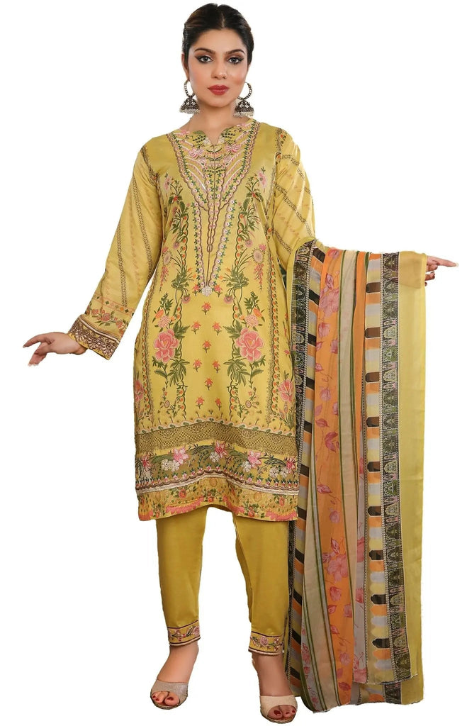 IshDeena Indian Dresses for Women Party Wear Pakistani Salwar Kameez Suit Ready to Wear - IshDeena