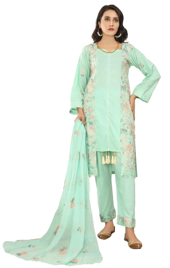 IshDeena Indian Dresses for Women Party Wear Pakistani Salwar Kameez Suit Ready to Wear - IshDeena