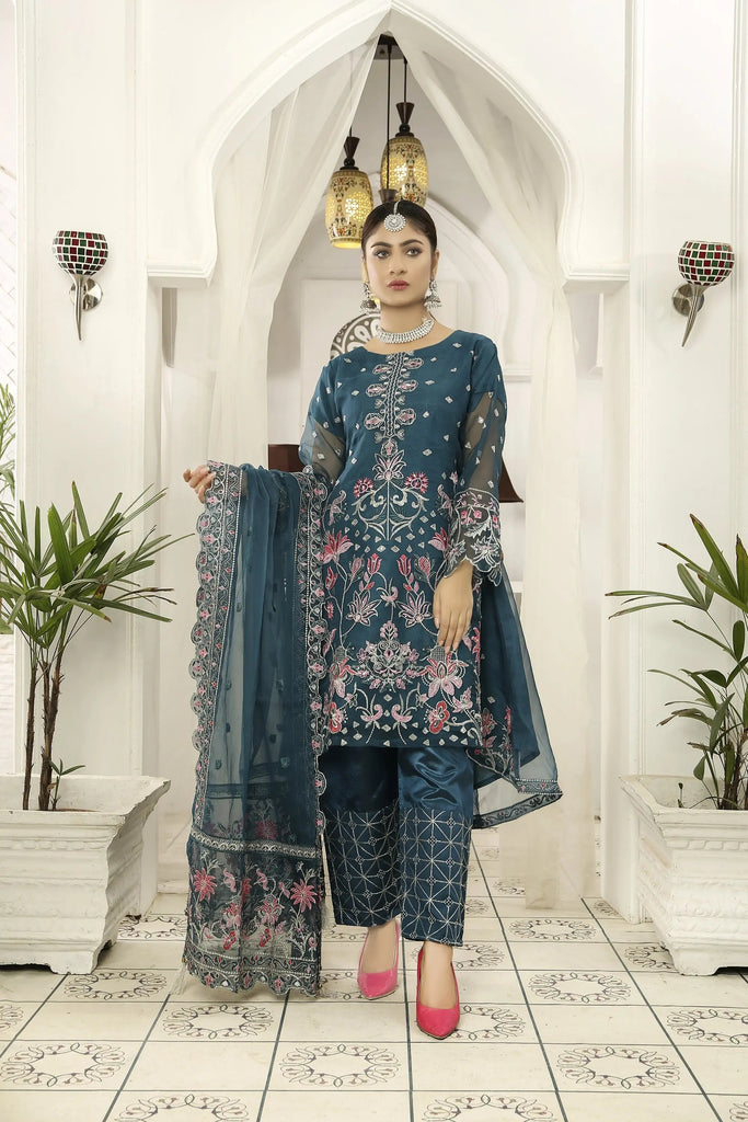 IshDeena Indian Dresses for Women Party Wear Suits Pakistani Formal Wedding Outfits V17HR0522S1ID1