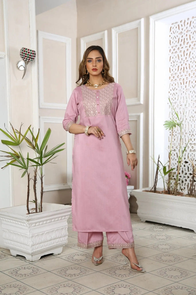 IshDeena Indian Pakistani Dresses for Women Salwar Kameez Palazzo Kurti Set Shalwar Kameez Kurta Suit Embroidered Viscose - IshDeena