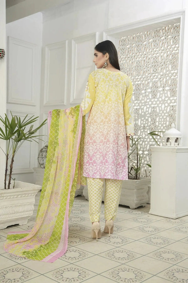 IshDeena Indian salwar kameez suit women ready to wear Pakistani cotton lawn embroidered - IshDeena