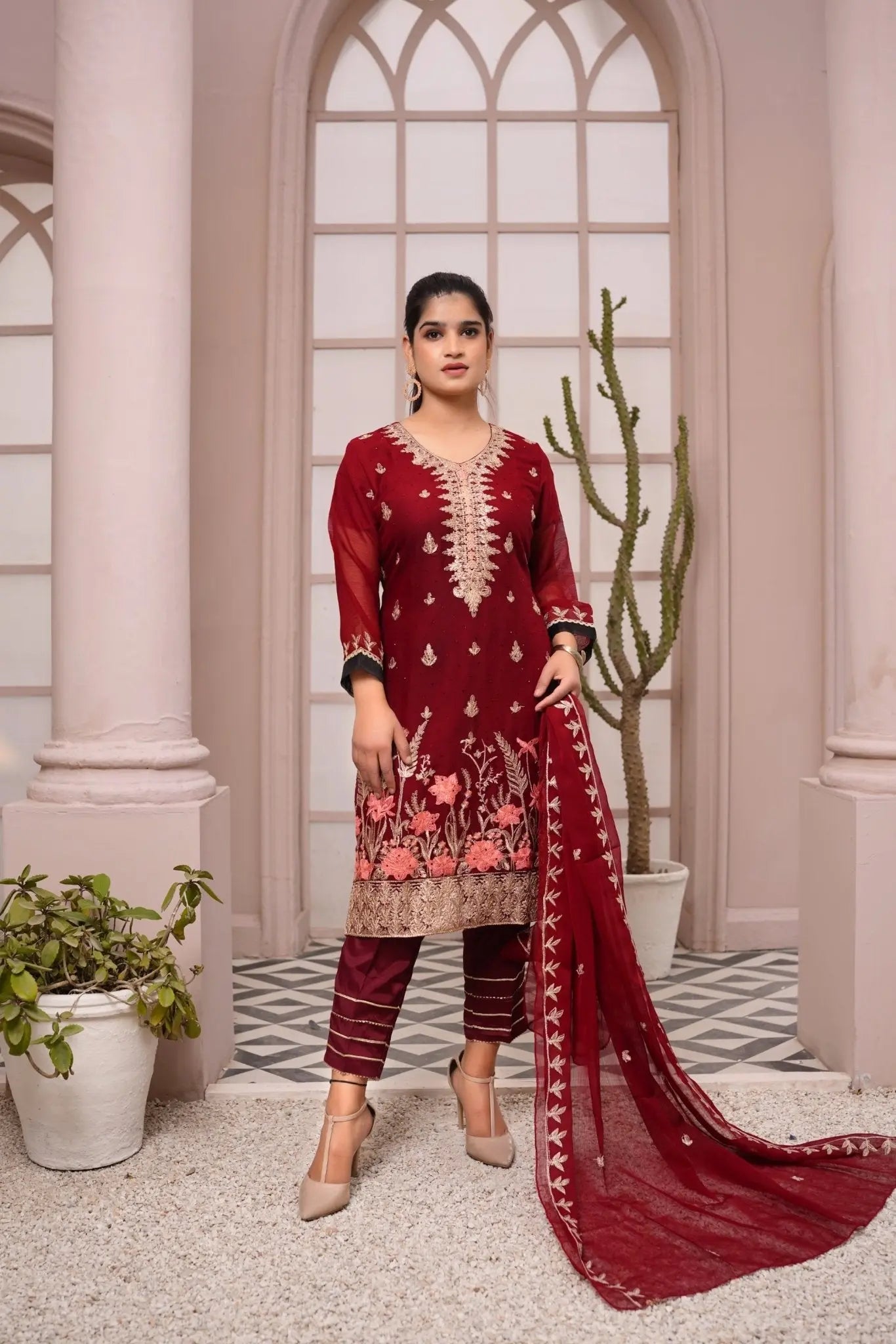 Pakistani Suits Asian Ready Made Party Dresses Sky Blue Asian Dress UK