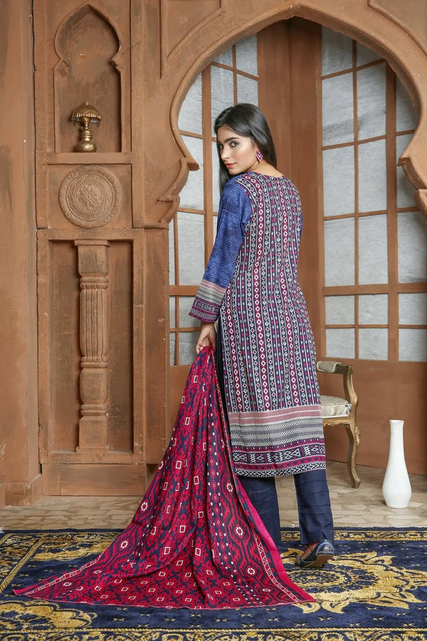 IshDeena Pakistani Lawn Salwar Kameez Indian Dresses for Women Ready to Wear Printed - IshDeena