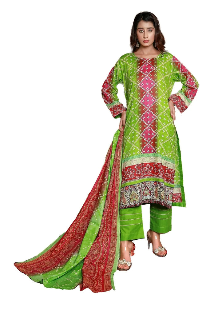 IshDeena Pakistani Lawn Salwar Kameez Indian Dresses for Women Ready to Wear Printed - IshDeena