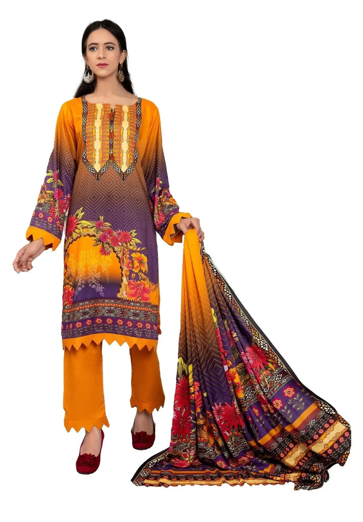 IshDeena Pakistani Linen Salwar Kameez Indian Dresses for Women Ready to Wear 3 Pieces - IshDeena