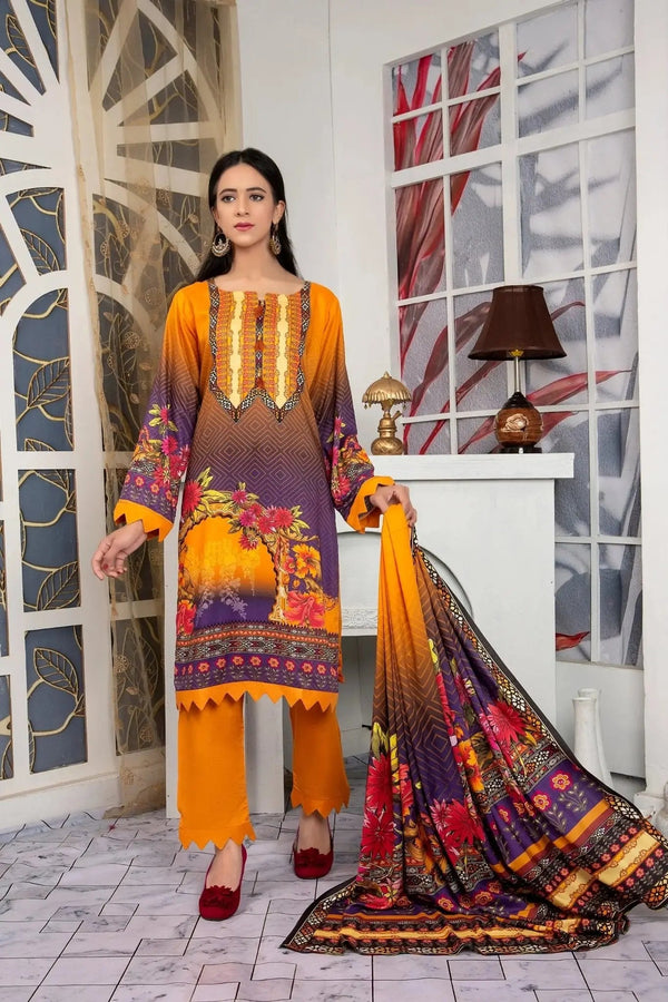 IshDeena Pakistani Linen Salwar Kameez Indian Dresses for Women Ready to Wear 3 Pieces - IshDeena