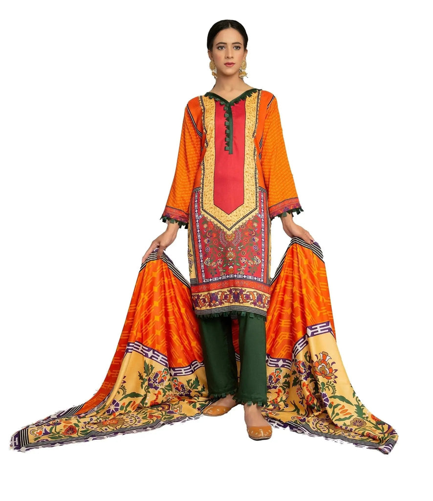 IshDeena Pakistani Linen Salwar Kameez Indian Dresses for Women Ready to Wear 3 Pieces - IshDeena