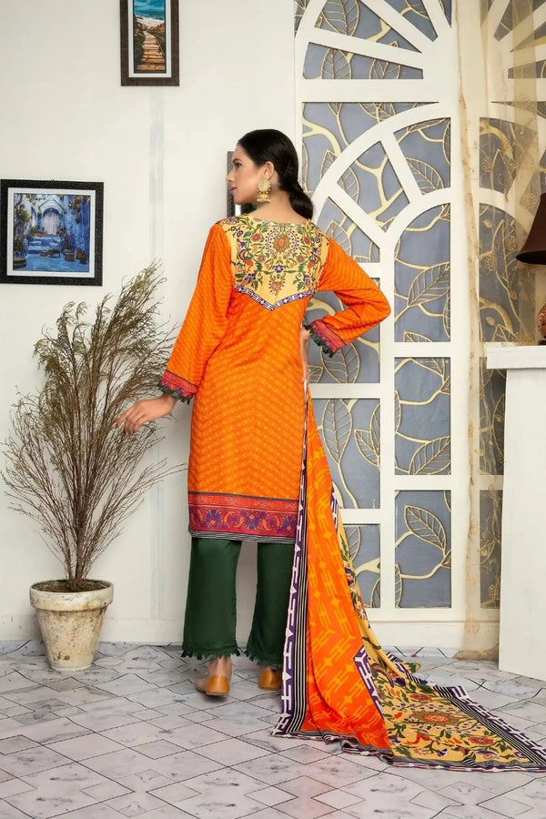 IshDeena Pakistani Linen Salwar Kameez Indian Dresses for Women Ready to Wear 3 Pieces - IshDeena