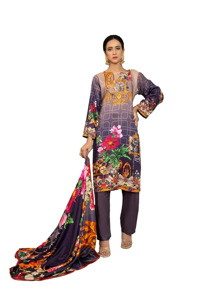 IshDeena Pakistani Linen Salwar Kameez Indian Dresses for Women Ready to Wear 3 Pieces - IshDeena