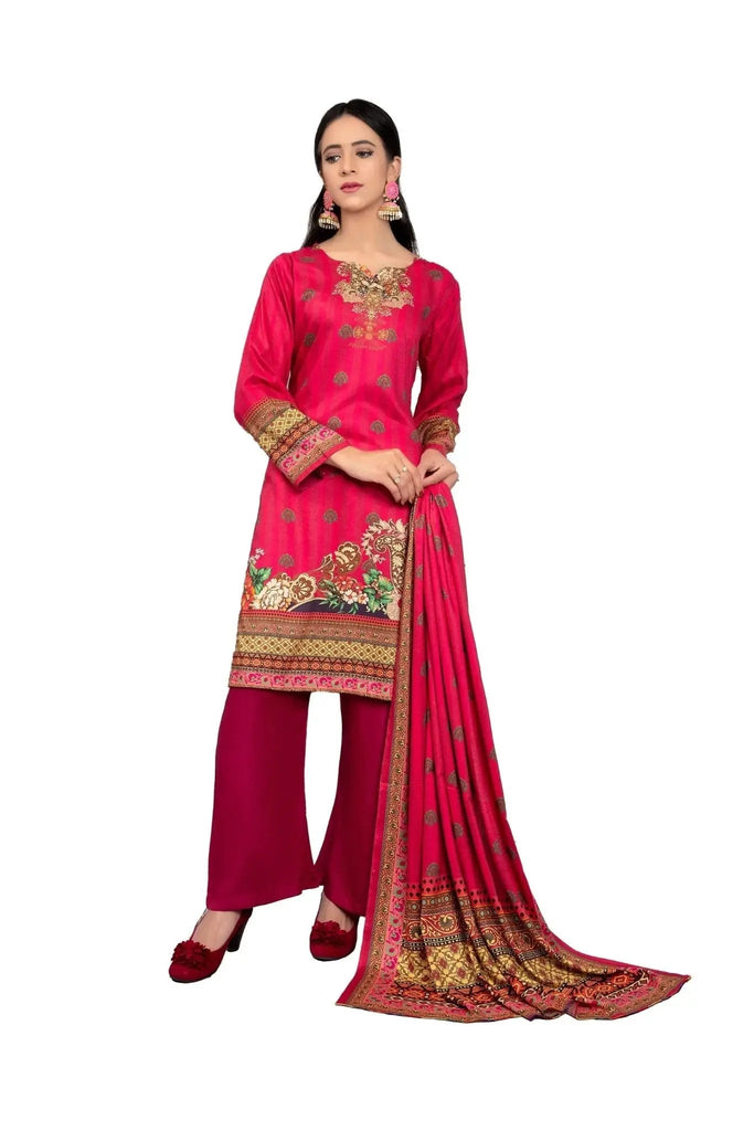 IshDeena Pakistani Linen Salwar Kameez Indian Dresses for Women Ready to Wear 3 Pieces - IshDeena