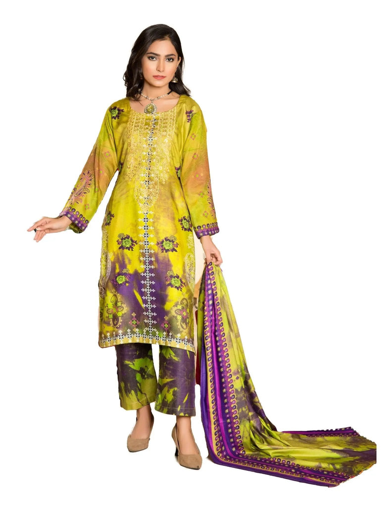 IshDeena Pakistani Salwar Kameez Indian Dresses for Women Ready to Wear Embroider Merino - IshDeena