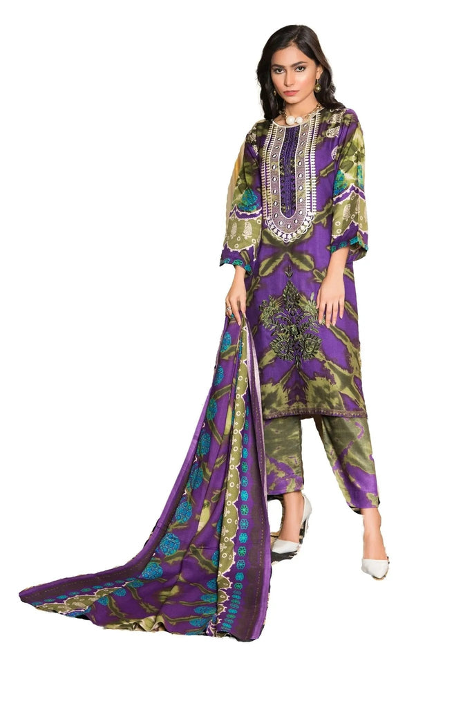 IshDeena Pakistani Salwar Kameez Indian Dresses for Women Ready to Wear Embroider Merino - IshDeena